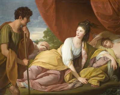 Cymon and Iphigenia by Benjamin West