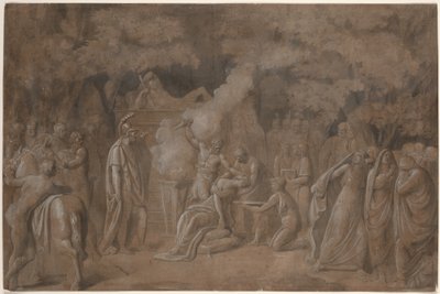 Death of Iphigenia (?) by Benjamin West