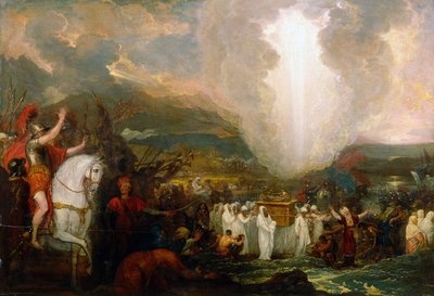 Joshua Passing the River Jordan with the Ark of the Covenant by Benjamin West