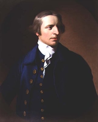 Mr. Fall (One of a Pair with His Wife) by Benjamin West