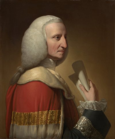 Portrait of George, First Lord Lyttelton by Benjamin West