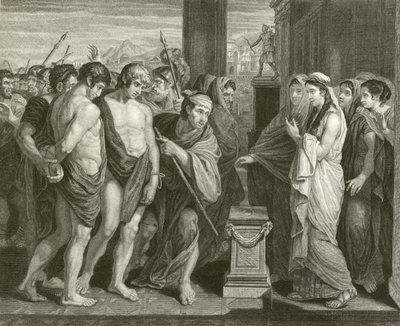 Pylades and Orestes by Benjamin West
