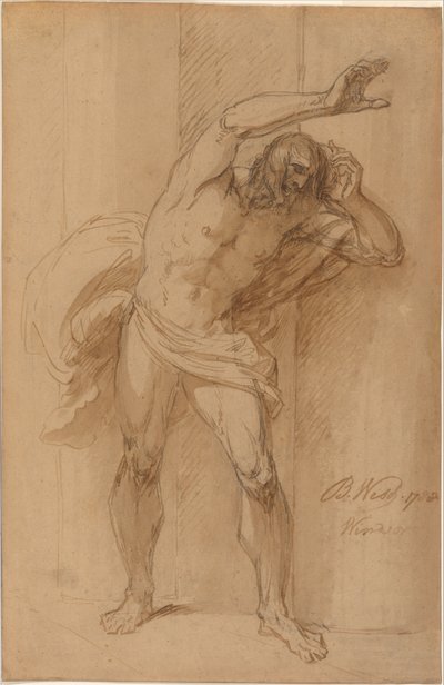 Study for the Crucifixion by Benjamin West