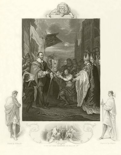 William I Receiving the Crown of England by Benjamin West