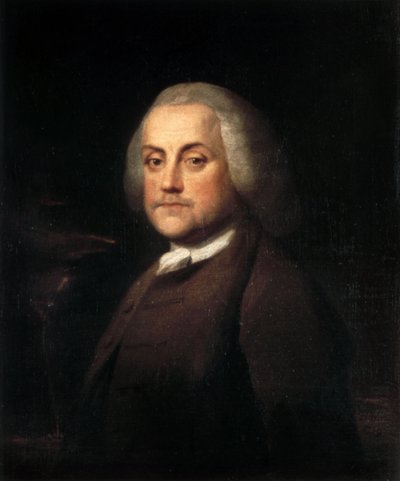 Benjamin Franklin by Benjamin Wilson