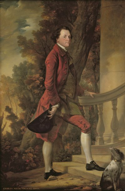 Portrait of Charles, 9th Viscount Irwin by Benjamin Wilson