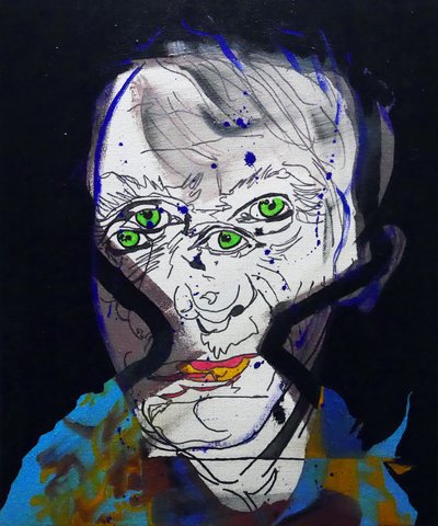 50 Major Writers In History: Michel Houellebecq, 2015 by Benoit Erwann Boucherot