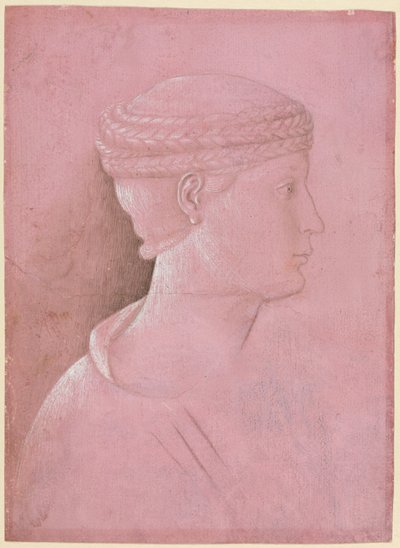 Bust of a Woman (recto) by Benozzo Gozzoli
