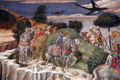 Procession of the Youngest King by Benozzo Gozzoli