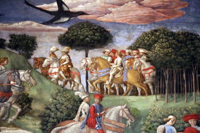 Procession of the Youngest King by Benozzo Gozzoli