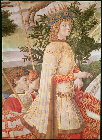 The Procession of the Magi, detail of Lorenzo de
