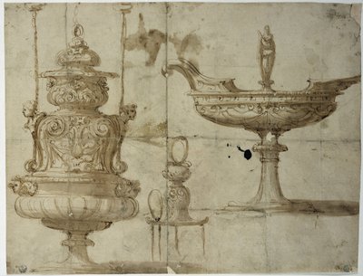 Study for silverware by Benvenuto Cellini