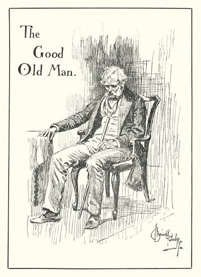 The Good Old Man by Bernard (after) Partridge