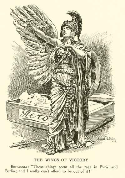 The Wings of Victory by Bernard (after) Partridge