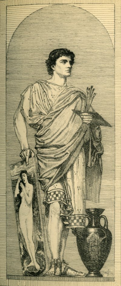 Apelles: design for a mosaic by Bernard Collier