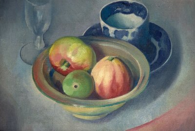 Still Life with Apples by Bernard Meninsky
