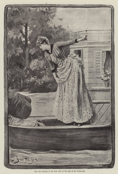 The Strange Adventures of a House-Boat, by William Black by Bernard Partridge