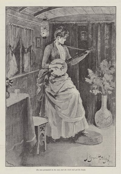 The Strange Adventures of a House-Boat, by William Black by Bernard Partridge