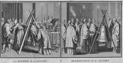 The Baptism of the Bell and Blessing of the Bell, 1724 by Bernard Picart