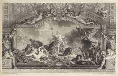 Neptune Calms the Waves by Bernard Picart
