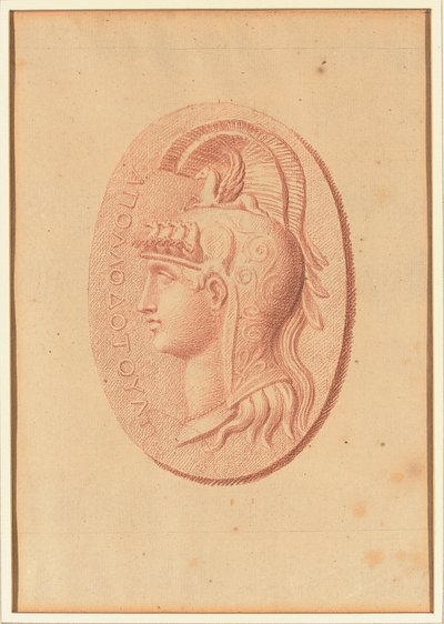 One of Four Studies after Cameos, Three with Classical Profile Portraits and One with a Fragmentary Relief of Cupid and Two Lions Drawing a Chariot by Bernard Picart