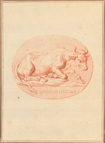 One of six cameos with mythological and classical subjects by Bernard Picart