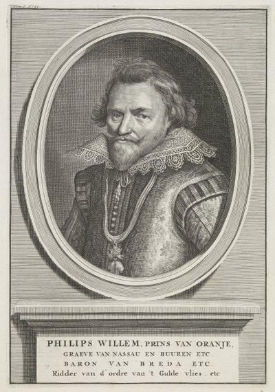 Portrait of Philip William, Prince of Orange by Bernard Picart