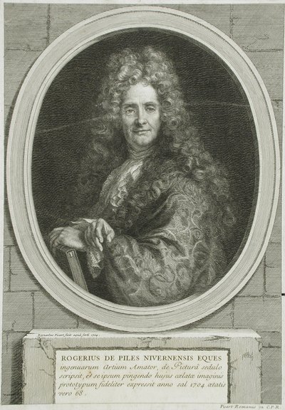 Roger de Piles by Bernard Picart