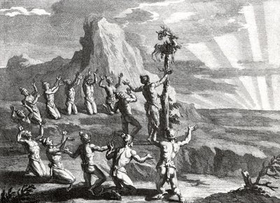 Sun Worship by Native Indians of North America by Bernard Picart