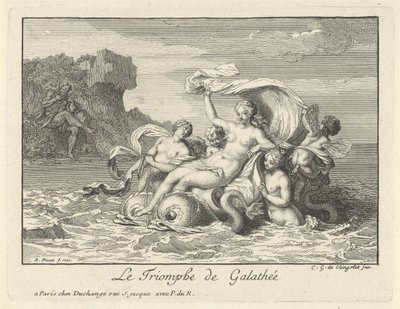 Triumph of Galatea by Bernard Picart