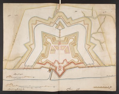 Plan of Tilbury Fort by Bernard de Gomme