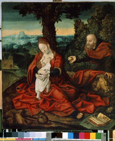 Rest on the Flight into Egypt by Bernard van Orley