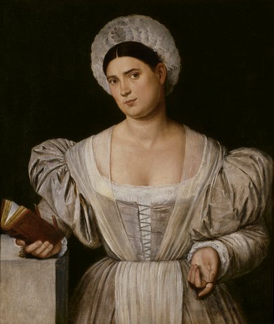Portrait of a Woman (Agnese, the Painter’s Sister-in-law?) by Bernardino Licinio