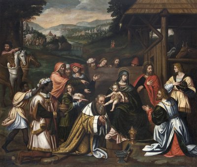 Adoration of the Magi by Bernardino Luini