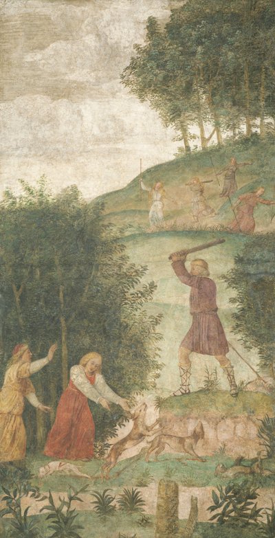 Cephalus Punished at the Hunt, c.1520-1522 by Bernardino Luini