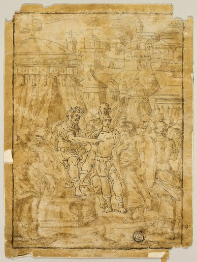 Illustration to Scene from the Liberation of Jerusalem by Bernardo Castello