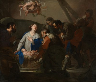 Adoration of the Shepherds by Bernardo Cavallino