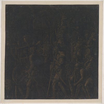 Sheet 8 from The Triumphs of Caesar, after Mantegna by Bernardo Malpizzi