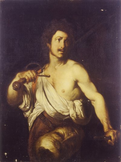 David with the Head of Goliath by Bernardo Strozzi