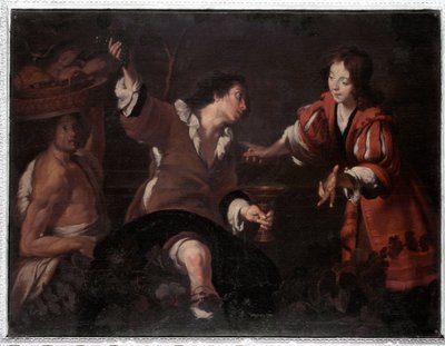 Joseph Interprets the Dreams by Bernardo Strozzi