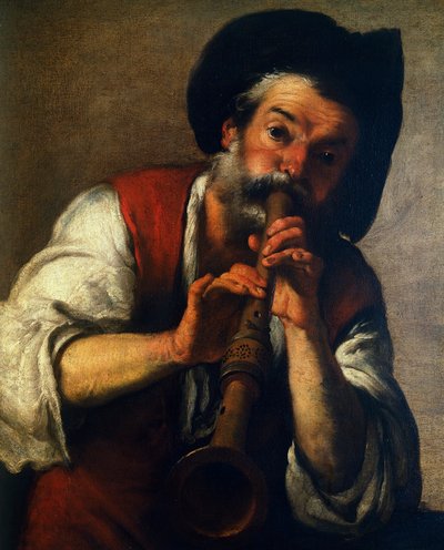 Piper, by Bernardo Strozzi by Bernardo Strozzi