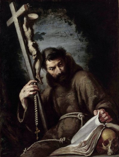 Saint Francis by Bernardo Strozzi