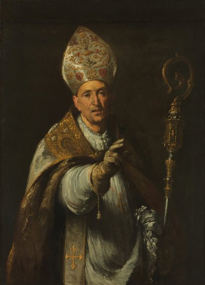 St. Gerardo Sagredo, Bishop of Csanád, 1633 by Bernardo Strozzi