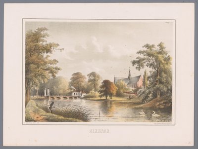 City View in Alkmaar (Alkmaar) by Bernardus Gerardus ten Berge