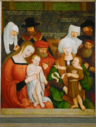 The Holy Kinship by Bernhard Strigel