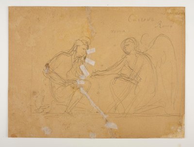 Cupid and Ganymede Playing Terre by Bertel Thorvaldsen