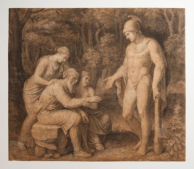 Oedipus at Colonus by Bertel Thorvaldsen