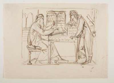 The Invention of Movable Type by Bertel Thorvaldsen