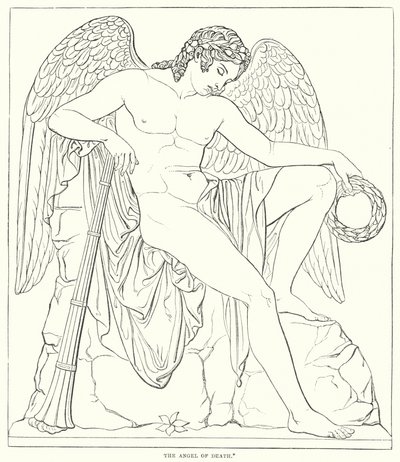 The Angel of Death by Bertel after Thorvaldsen