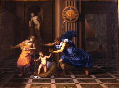 The Childhood of Hercules by Bertholet Flemalle